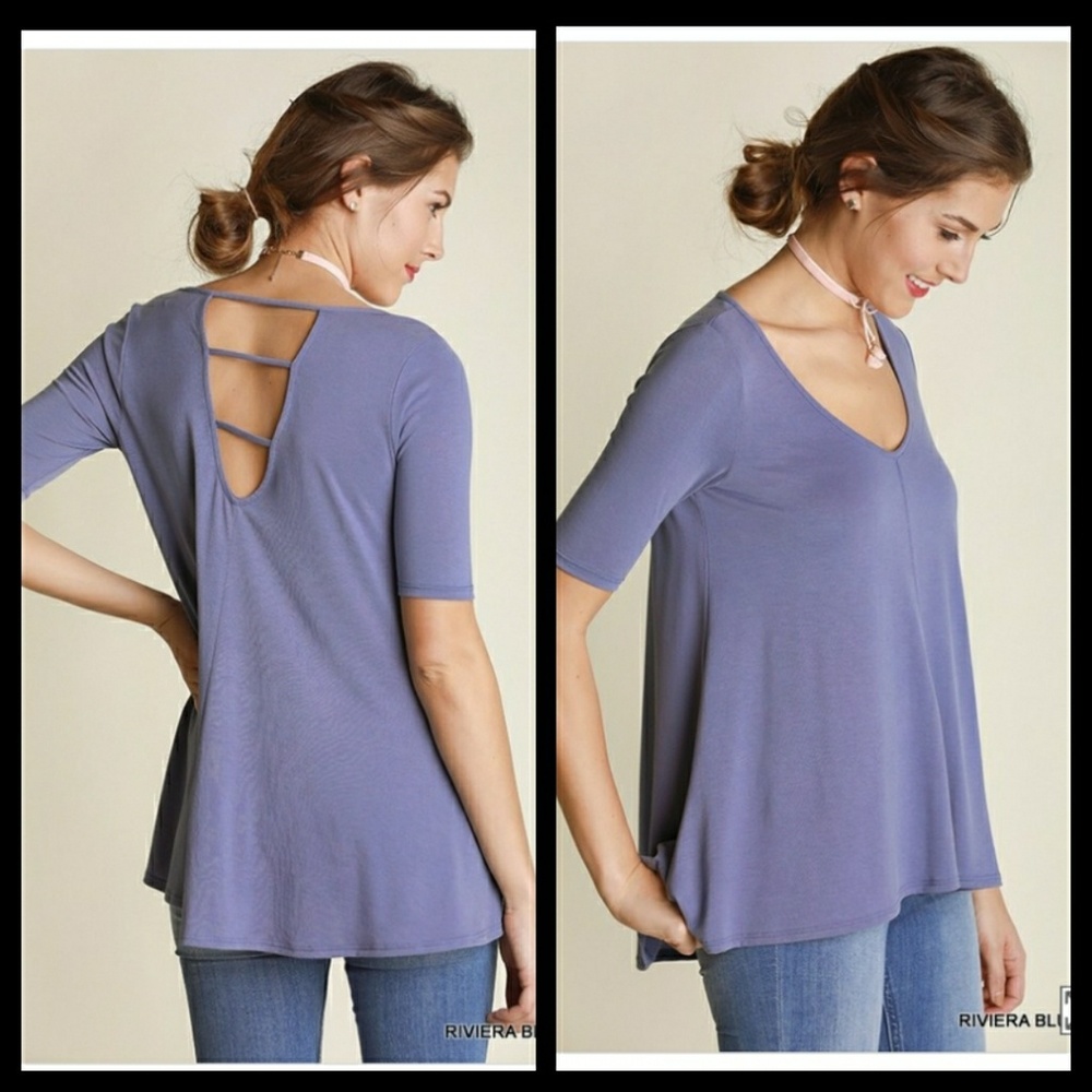 Strappy Open Back Tunic